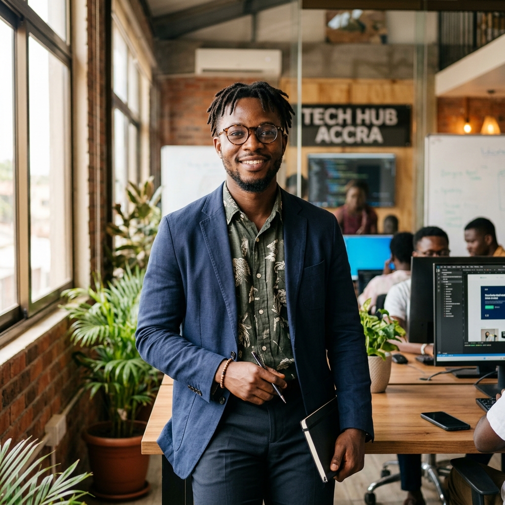 Portrait of Bakari Khumalo